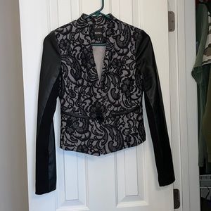 Lace blazer